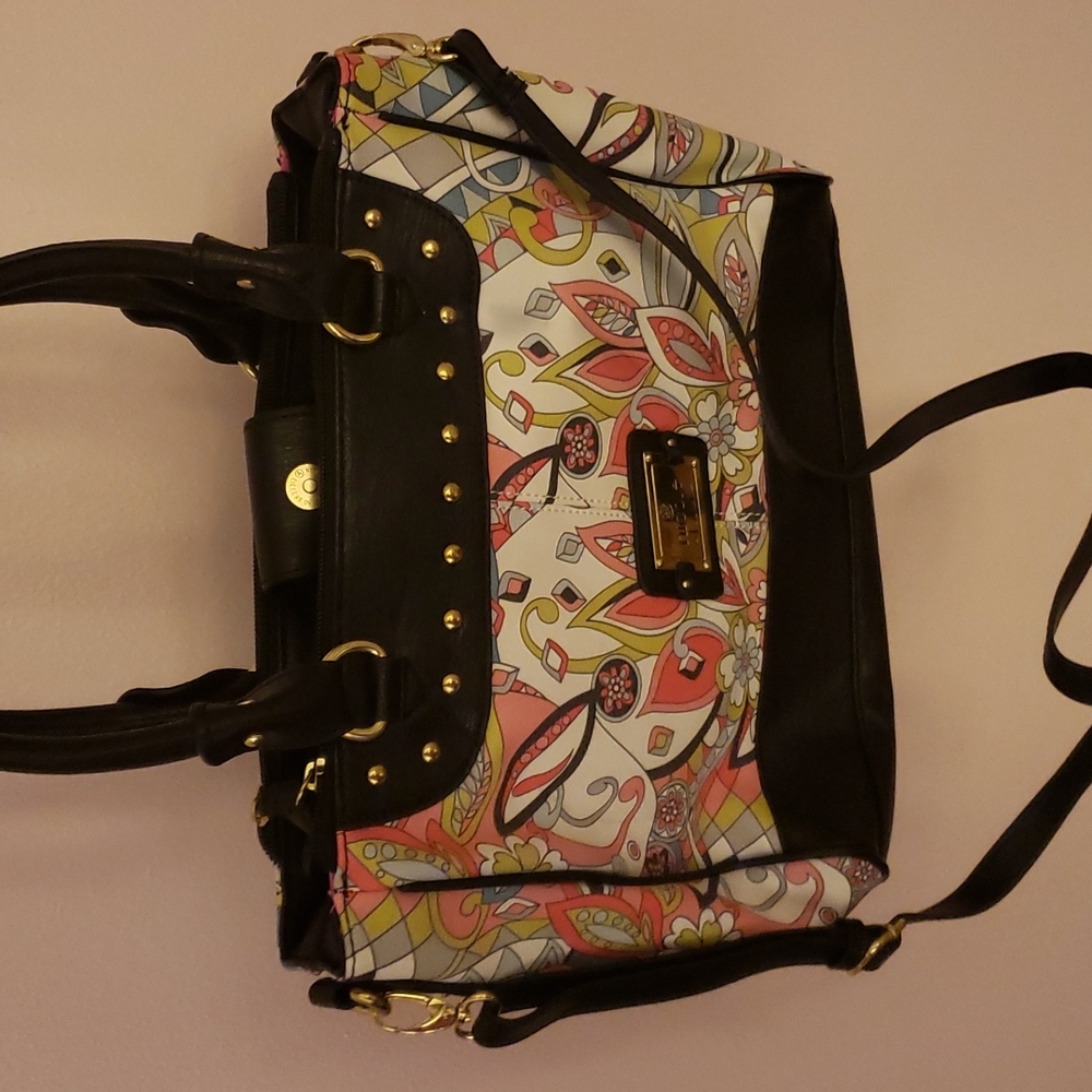 Nicole by Nicole Miller Multi Color Casey Handbag